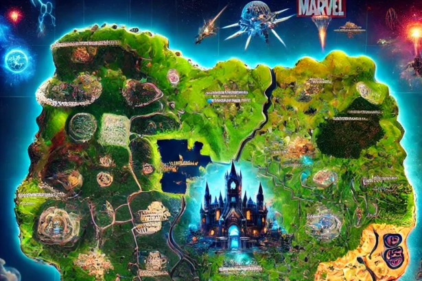 Fortnite Chapter 5 Season 4 Map