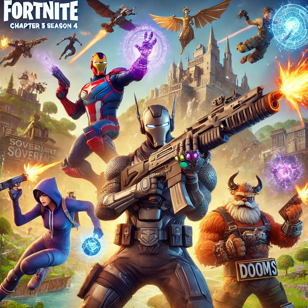 Fortnite Chapter 5 Season 4: Uudet Aseet ja Myyttiset Esineet