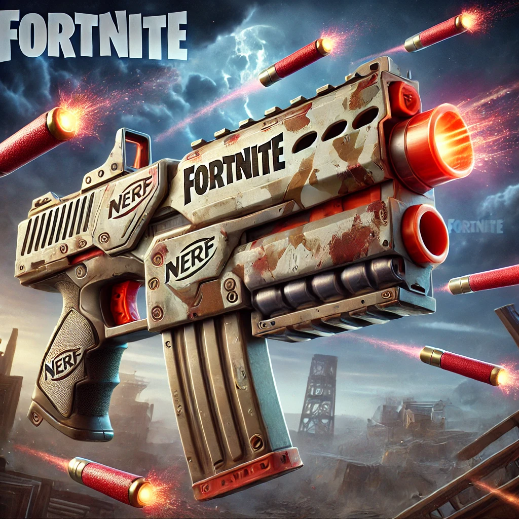 Fortnite Nerf, fortnite Aseet